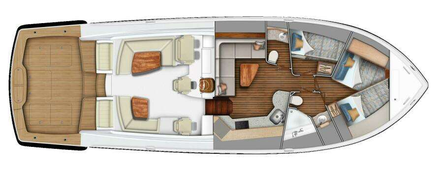 Viking 50 Sport Tower - Layout 