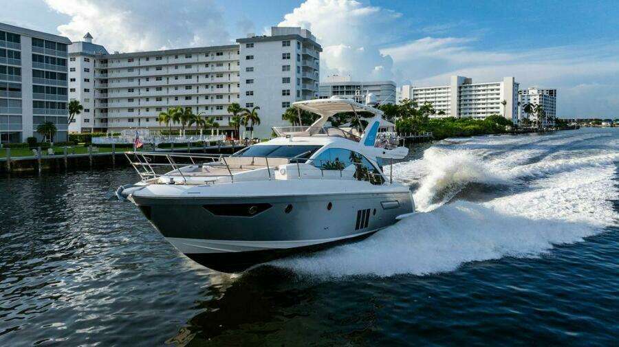 At Ease 55ft Azimut Yacht For Sale