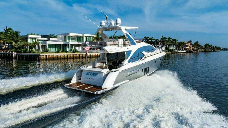 At Ease 55ft Azimut Yacht For Sale