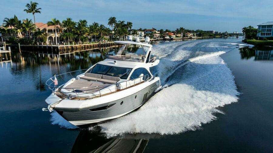 At Ease 55ft Azimut Yacht For Sale