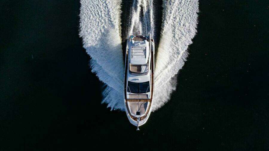 At Ease 55ft Azimut Yacht For Sale