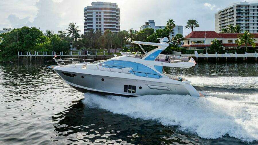 At Ease 55ft Azimut Yacht For Sale