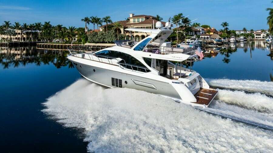 At Ease 55ft Azimut Yacht For Sale