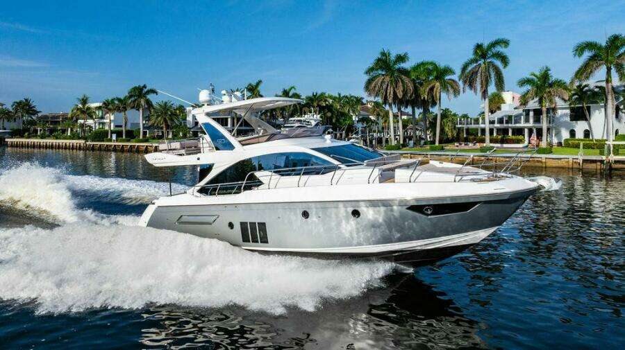 At Ease 55ft Azimut Yacht For Sale
