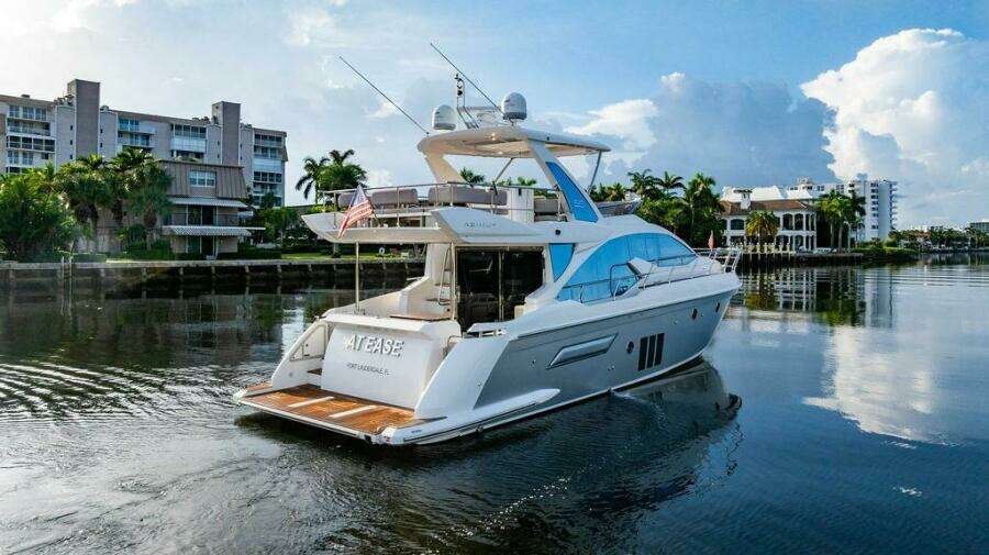 At Ease 55ft Azimut Yacht For Sale