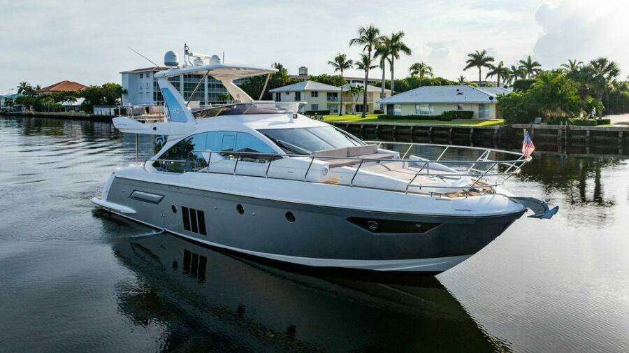 At Ease 55ft Azimut Yacht For Sale
