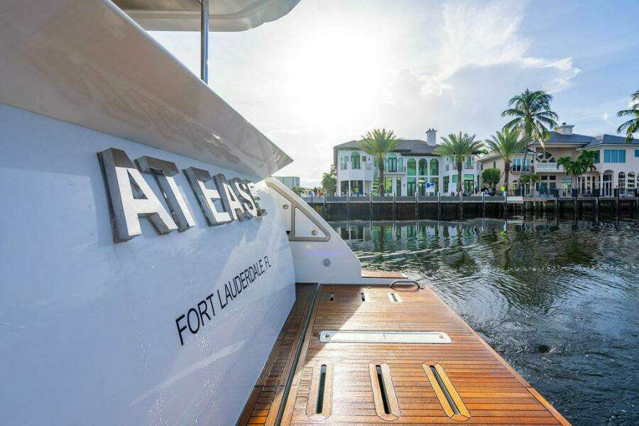 At Ease 55ft Azimut Yacht For Sale