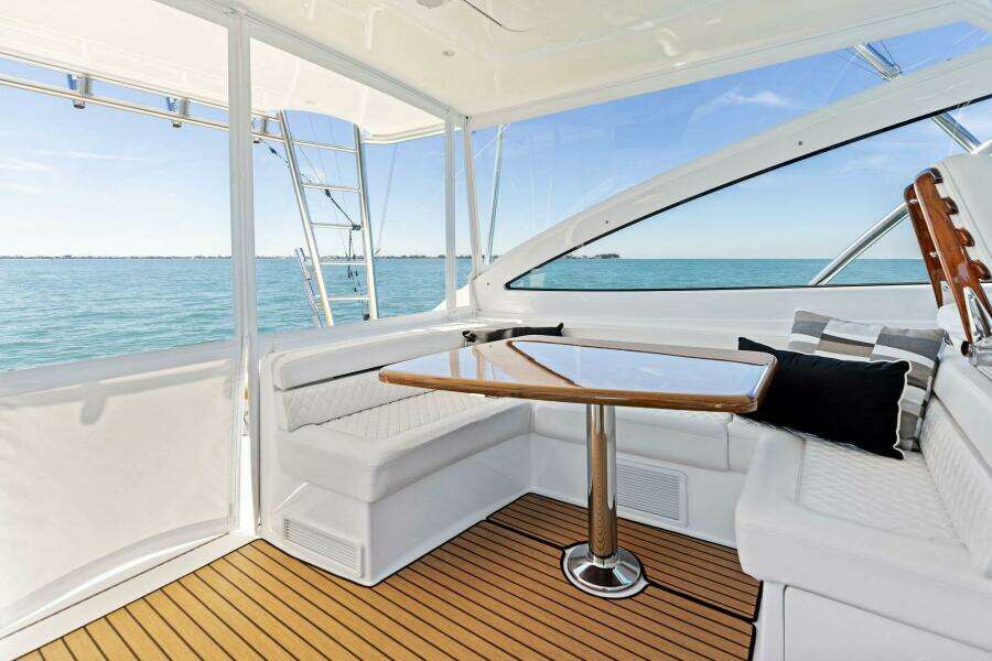 Viking 54 Open - Command Deck