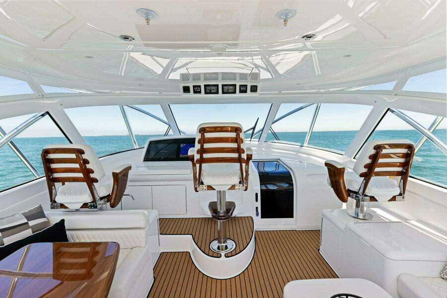 Viking 54 Open - Command Deck