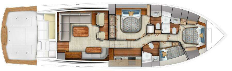 Viking 64 Sport Tower - Layout