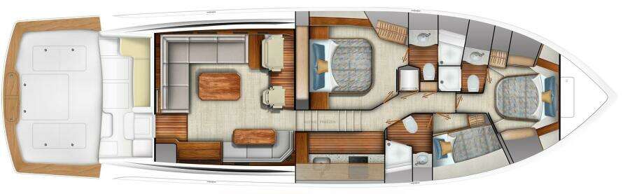 Viking 64 Sport Tower - Layout