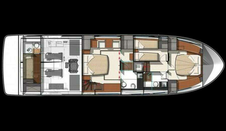 Luna Maris 55ft Prestige Yacht For Sale
