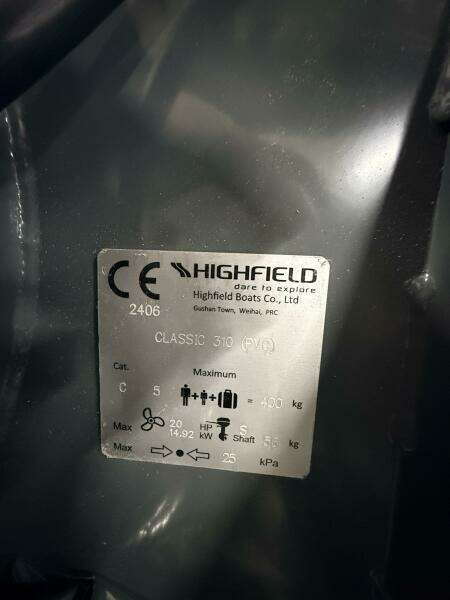 10ft Highfield Yacht For Sale