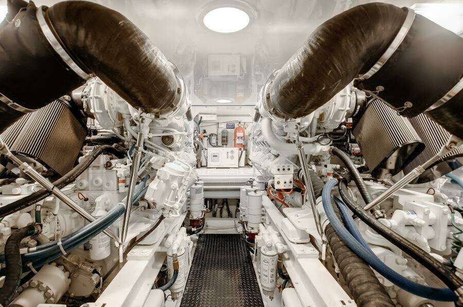 Viking 54 No Worries II - Engine Room