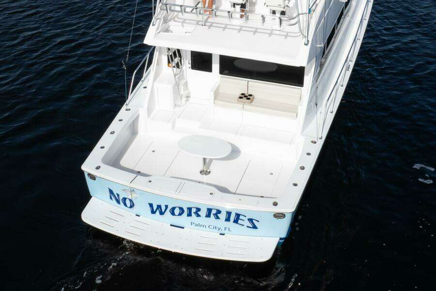 Viking 54 No Worries II - Stern