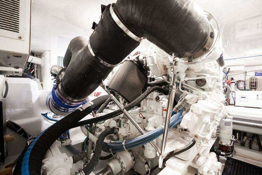 Viking 54 No Worries II - Engine Room