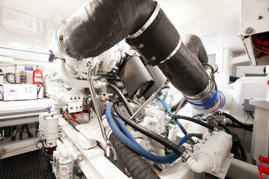 Viking 54 No Worries II - Engine Room
