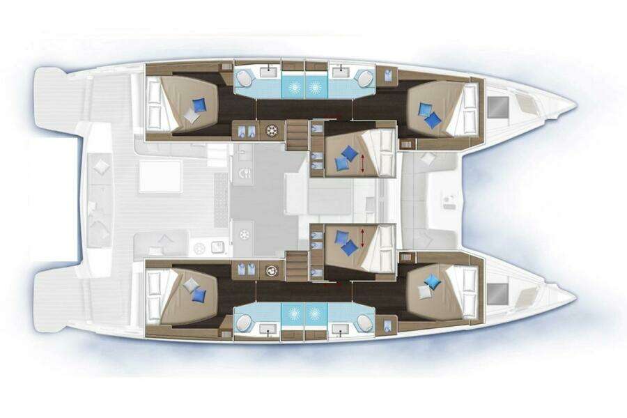 Bellisima 51ft Lagoon Yacht For Sale