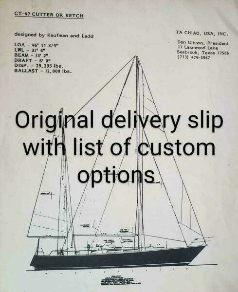 Satori 47ft CT Yacht For Sale