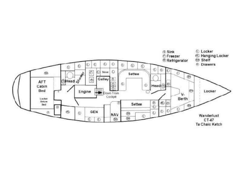 Satori 47ft CT Yacht For Sale