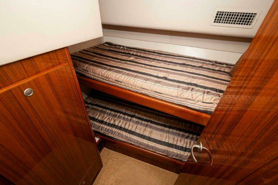 2012 Viking 42 Convertible  Bunk Room