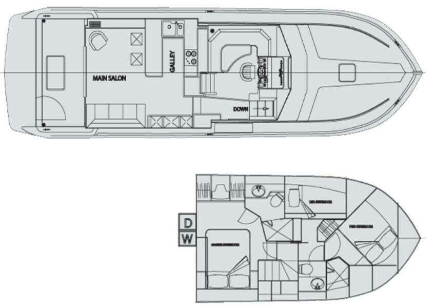 Y Knot 48ft Navigator Yacht For Sale