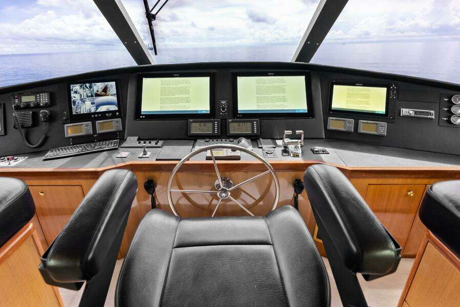 2006 Viking 68 Enclosed Bridge