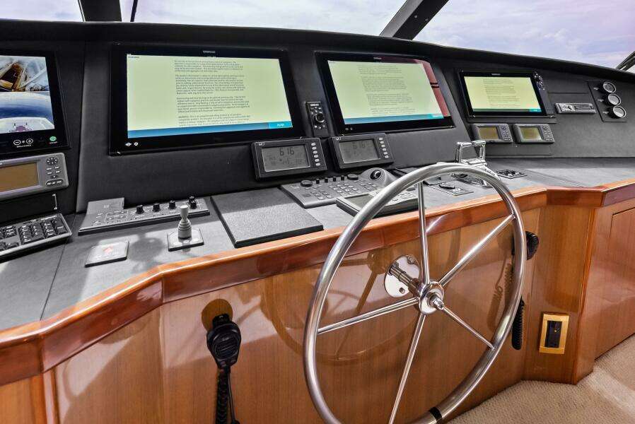 2006 Viking 68 Enclosed Bridge