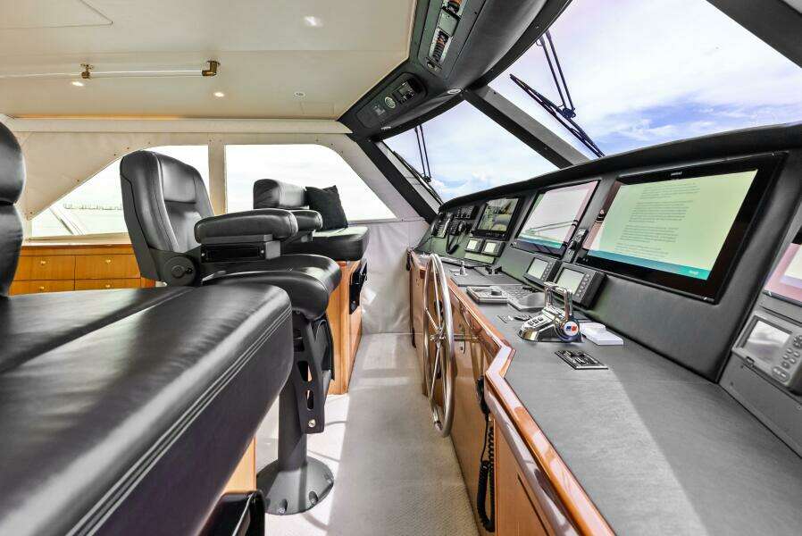 2006 Viking 68 Enclosed Bridge