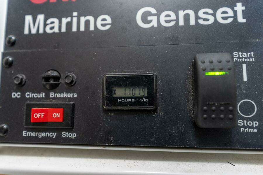 Generator hrs as of Aug 2025