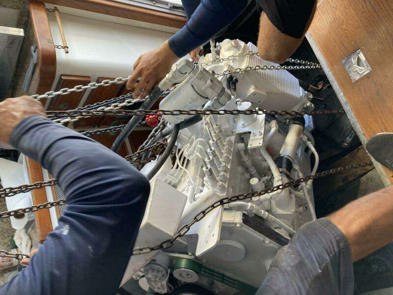 New rebuilt engine