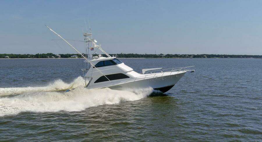 2007 64 Viking Enclosed Bridge Reel Blues Exterior (1)