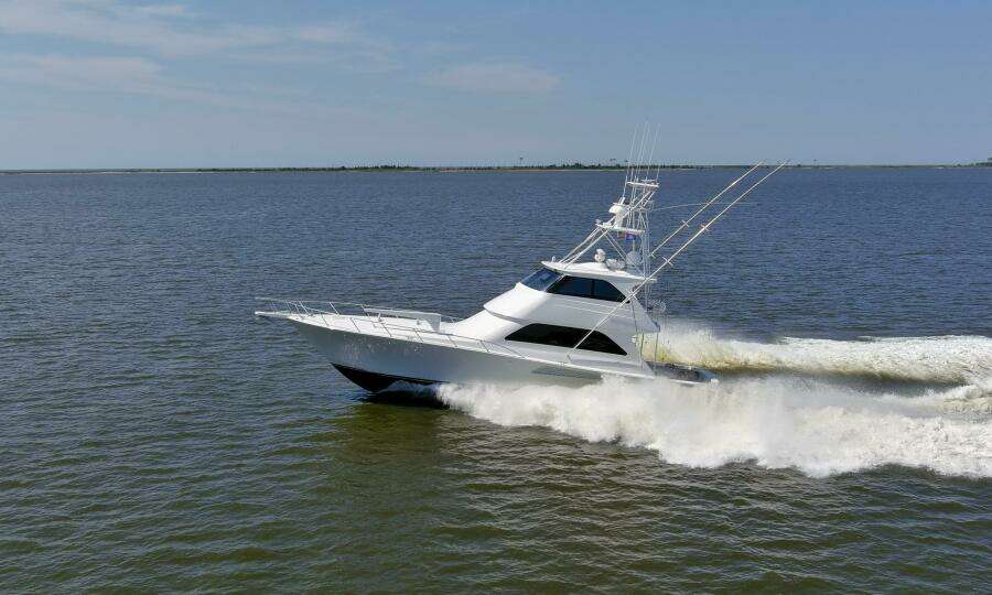 2007 64 Viking Enclosed Bridge Reel Blues Exterior (3)