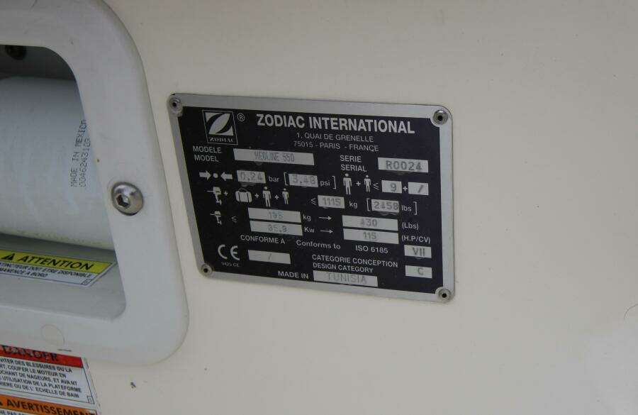 Medline 550 18ft Zodiac Yacht For Sale
