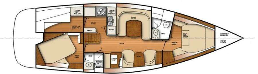 Ripple 44ft Catalina Yacht For Sale