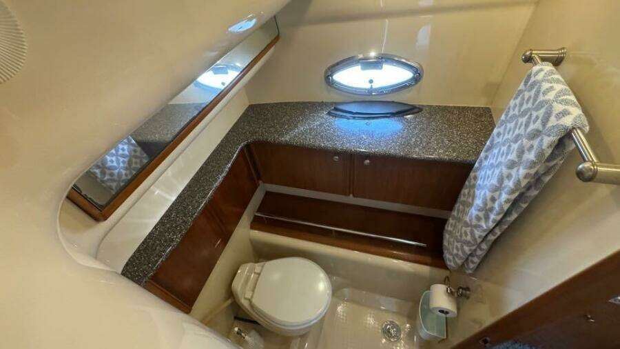 2004 Meridian 459 Aft Primary Stateroom Ensuite Head