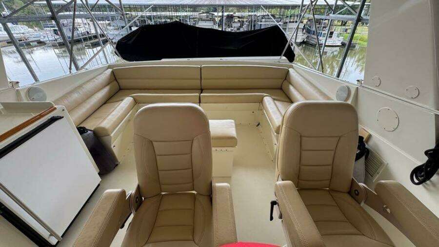 Flybridge looking aft