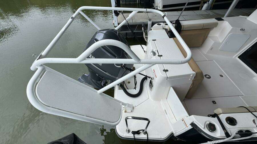 Dinghy Boarding Platform