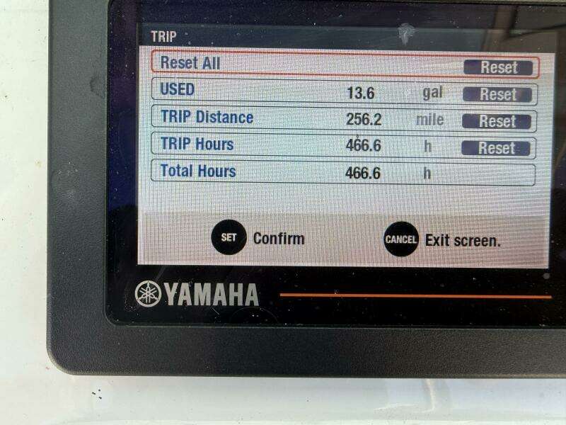 Engine hrs as of Sept 2025