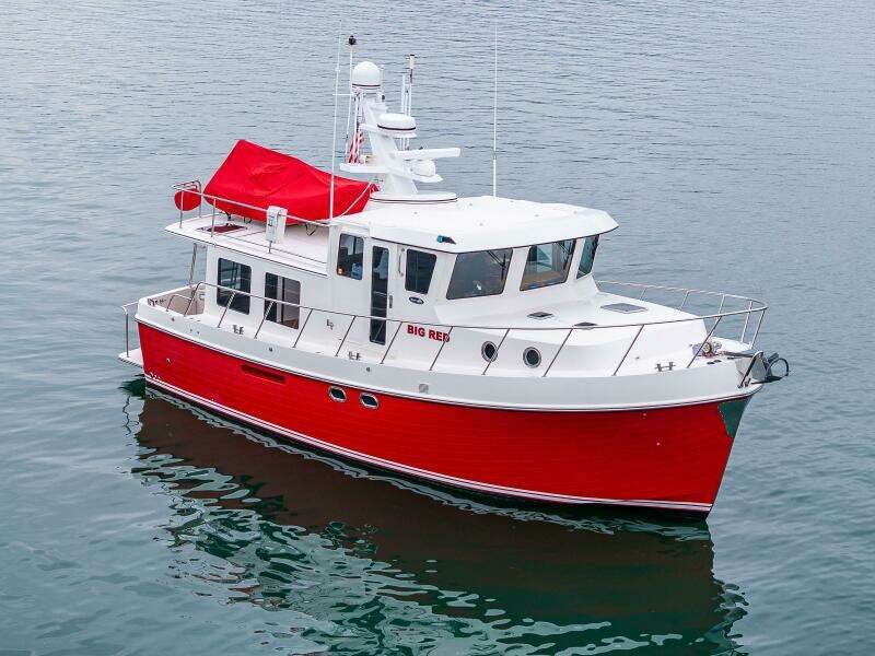 Big Red 41ft American Tug Yacht For Sale