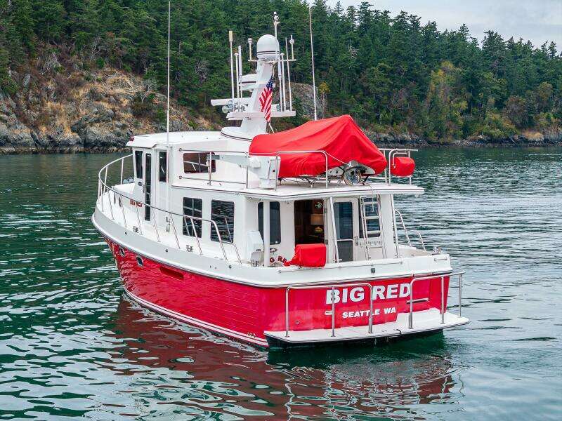 Big Red 41ft American Tug Yacht For Sale
