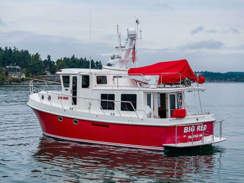 Big Red 41ft American Tug Yacht For Sale