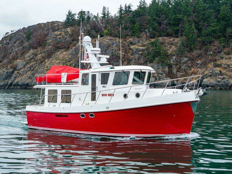 Big Red 41ft American Tug Yacht For Sale