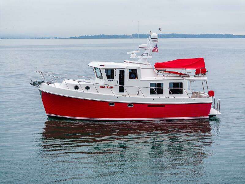 Big Red 41ft American Tug Yacht For Sale
