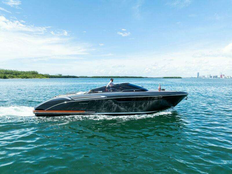 Grey 38ft Riva Yacht For Sale