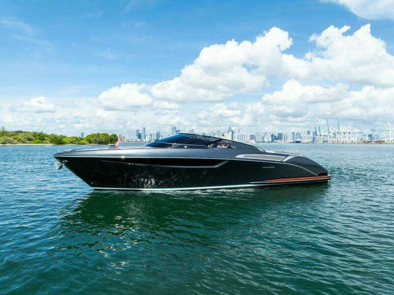Grey 38ft Riva Yacht For Sale