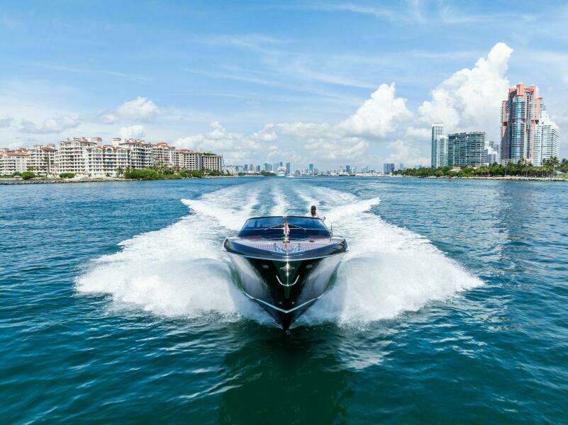 Grey 38ft Riva Yacht For Sale