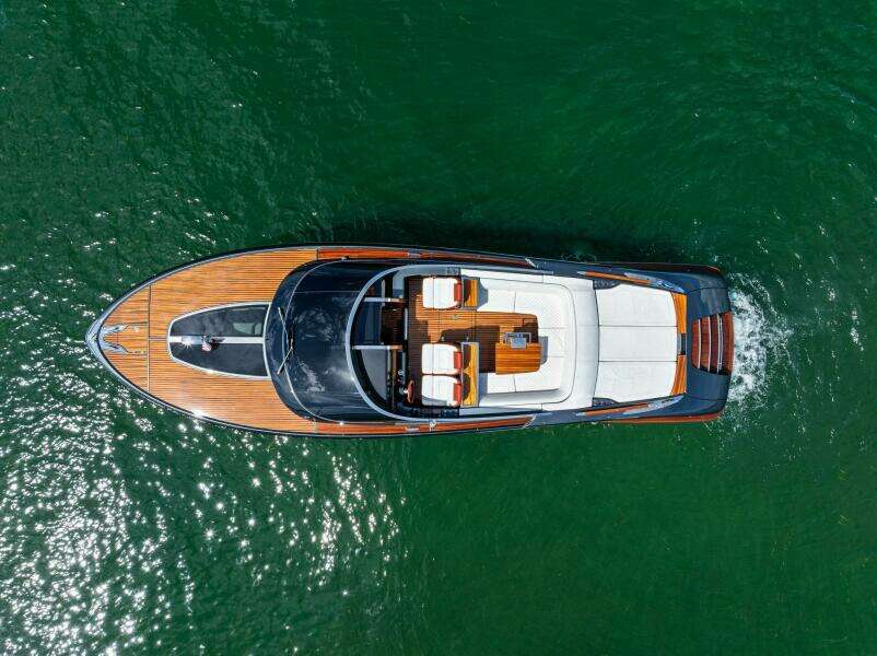 Grey 38ft Riva Yacht For Sale