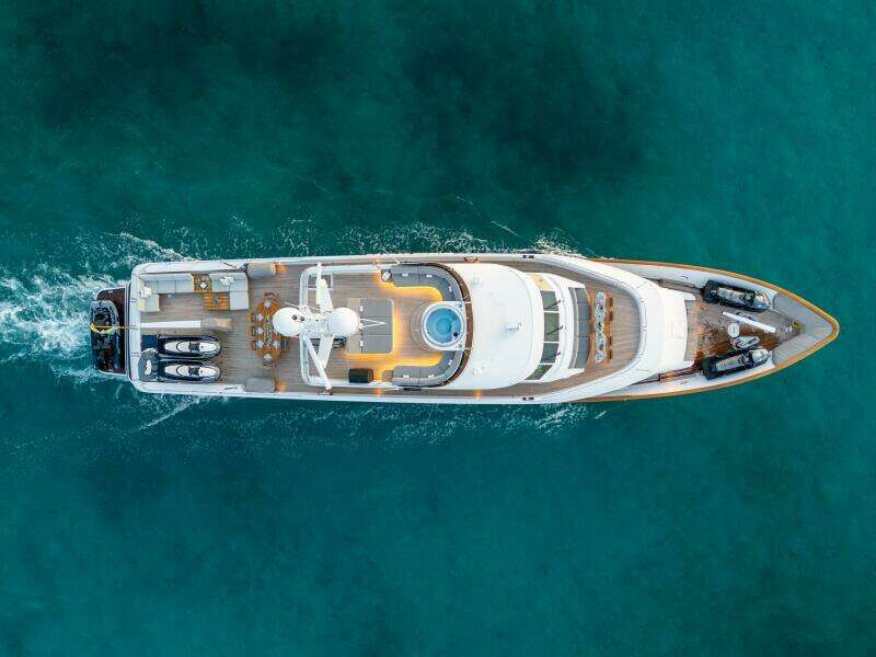 SWEET ESCAPE 130ft Christensen Yacht For Sale