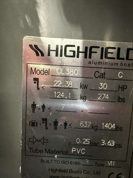 12ft Highfield Yacht For Sale